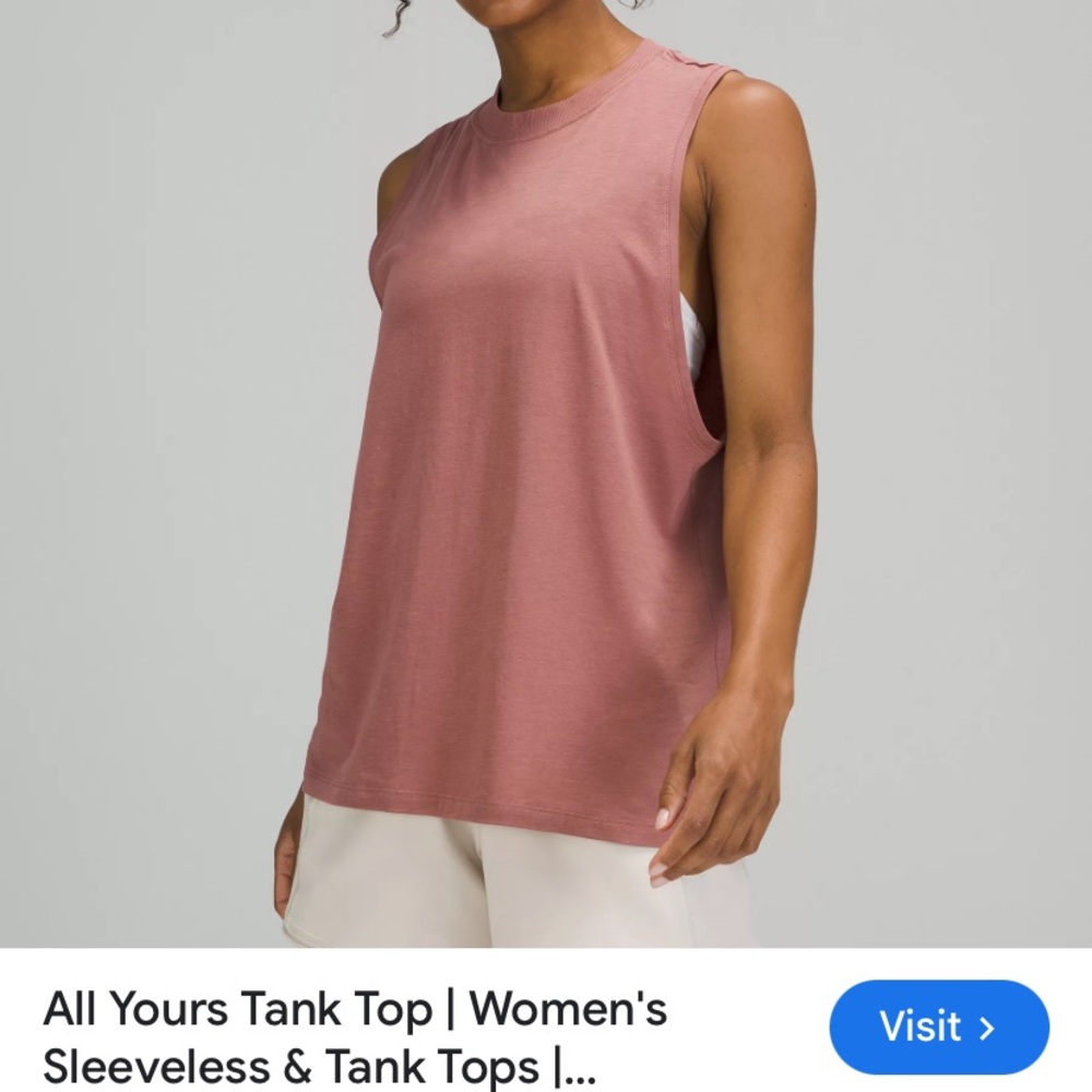 Women's Sleeveless Top - Pink